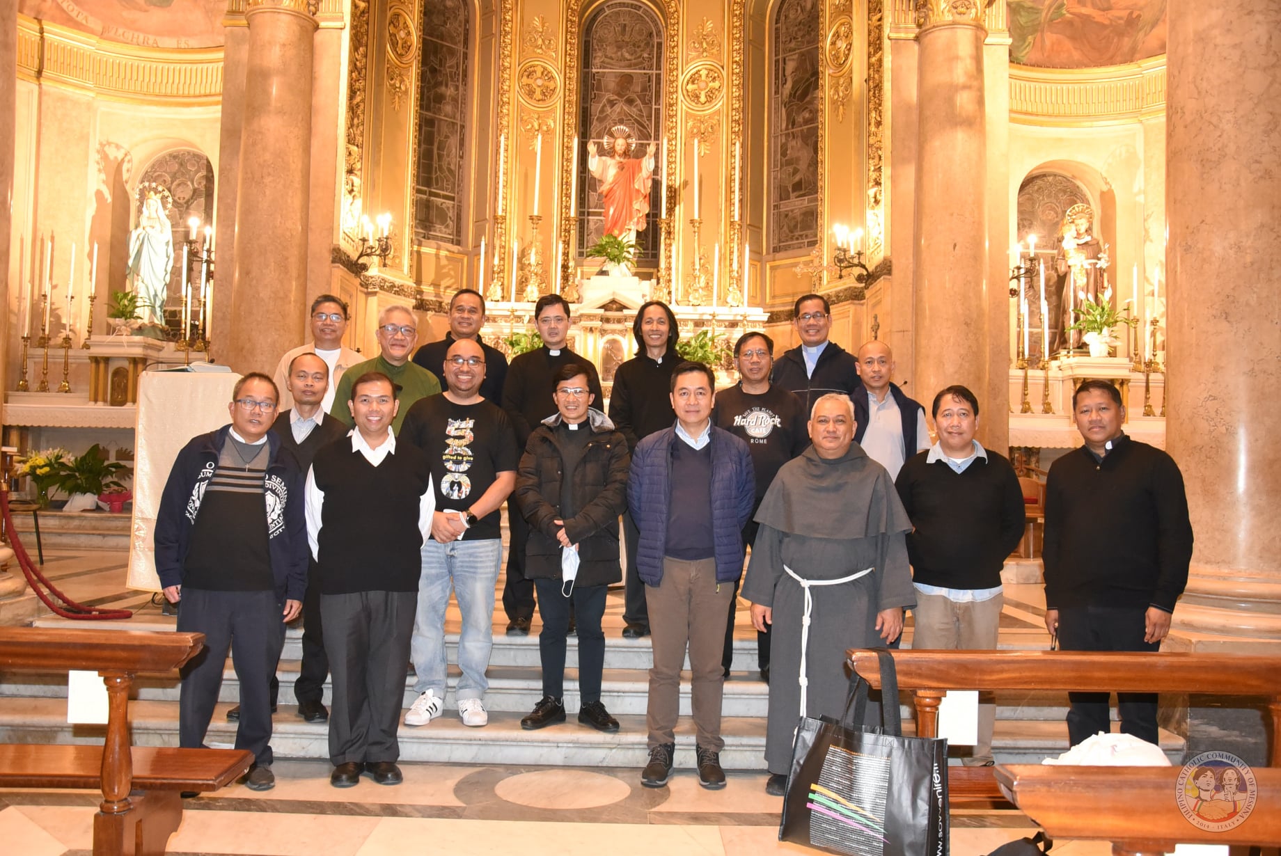 17 cappellani filippini nella Cripta di Sant'Annibale a Messina ...