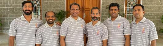 L'attuale leadership team della Quasi-Provincia San Tommaso