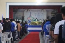 Holy Mass of the opening of the 5-day long foundation anniversary celebration.