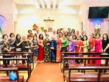 After the year-end Thanksgiving Mass with friends, benefactors and lay people who share the charism of the Rogate in Vietnam.