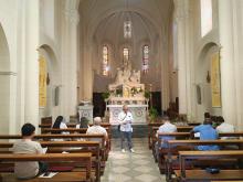 Pellegrinaggio al Santuario della BVM, Regina dei Cuori di Roma.