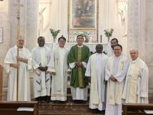 S. Messa e adorazione eucaristica nella Chiesa di S. Giovanni di Malta, a Messina.