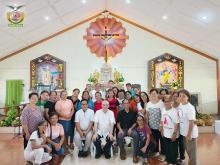 Various groups of St. John Paul II Parish in Sta. Cruz, Digos.