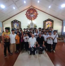 Various groups of St. John Paul II Parish in Sta. Cruz, Digos.