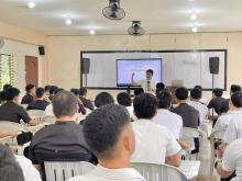 Orientation to the students of the Rogationist Seminary College Cebu. 