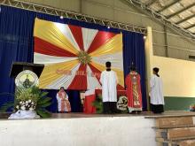 Mass of the Holy Spirit presided over by Fr. Francis Paul Escano, Rector of RA-Davao