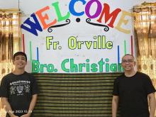 Welcome to Fr. Orville and Bro. De Sagun