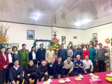Natale 2022: visita dell'autorita' civile della provincia di Lam Dong alla comunita' rogazionista di Dalat.