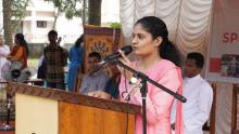 Chief guest addresses 