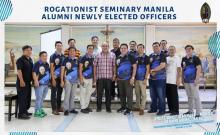 Rogationist Seminary Manila Alumni Officers.
