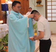 Fr. Kristian Taok, Rogationist Seminary, Cebu.