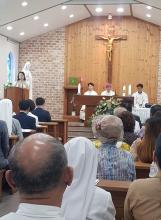 Blessing of the Caritas Center and Church of Suncheon.