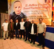 The new Rogationist St. Matthew Province leadership together with the Superior General, Fr. Rampazzo.