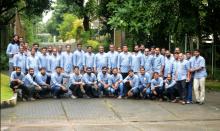 The group of priests during a General Assembly of the Quasi Province.