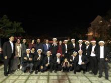 Christmas caroling in houses of firends and benefactors to raise funds for the charitable projects of the Rogationists in Vietnam.