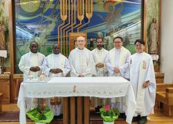 S. Messa conclusiva con Padre Generale, P. Bruno Rampazzo.