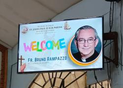 WELCOME TO THE SJP2 PARISH, FR. BRUNO 