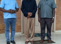 P. François, Mgr Jean Bosco et P. Jean Baptiste