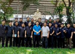 With the group of Postulants (in balck uniform) together with the Asst. Postulant formator, Fr. Thomas Ngueyn Minh Tai.