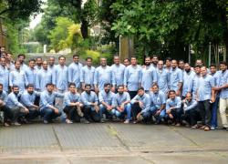 The group of priests during a General Assembly of the Quasi Province.