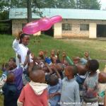 I bambini della scuola materna di Nyanza 